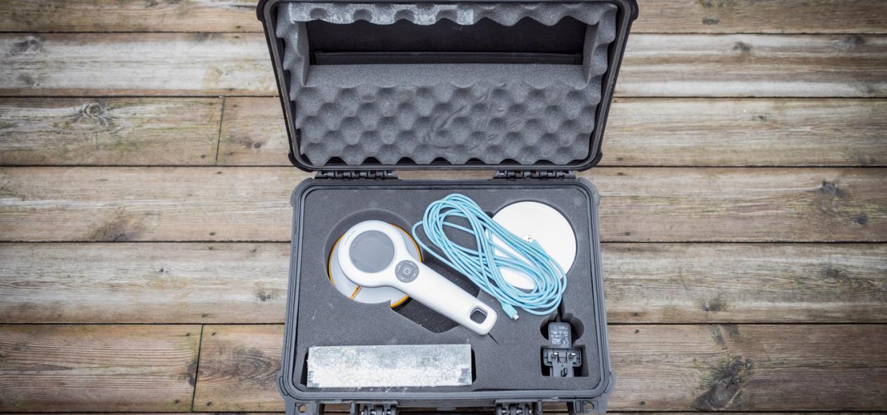 RaySafe 452 in carrying case