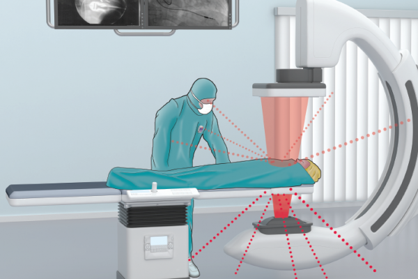Visualizing scattered radiation Scattered radiation and dose exposure